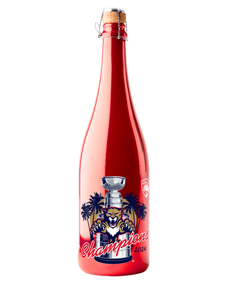 Mano s Florida Panthers Stanley Cup Champions Metallic Red Bubbly