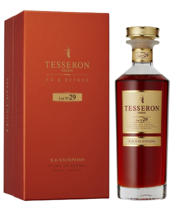 Tesseron Lot N. 29 XO Exception Cognac 750ml bottle with presentation box.