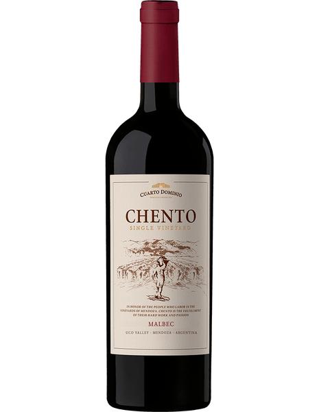 Bodega Cuarto Dominio Chento Single Vineyard Malbec Mendoza 2024 750 ML