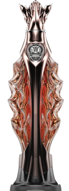 The Macallan 32 Year Old Highland Single Malt Scotch Whisky bottle with intricate design and amber liquid inside