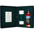 Macallan Highland Single Malt Scotch Whiskey Sir Peter Blake Edition Gift Pack 750 ML in box with art print.