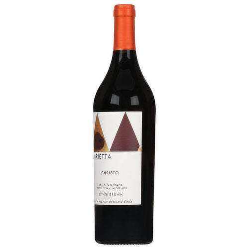 Marietta Cellars Family Series Christo Estate Grown North Coast 2017 750ml – Premium California red wine bottle