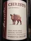 Marietta Cellars Christo Lot Number 2 750 ML