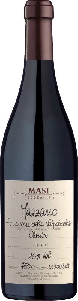Mazzano Amarone della Valpolicella Classico DOCG 750 ML