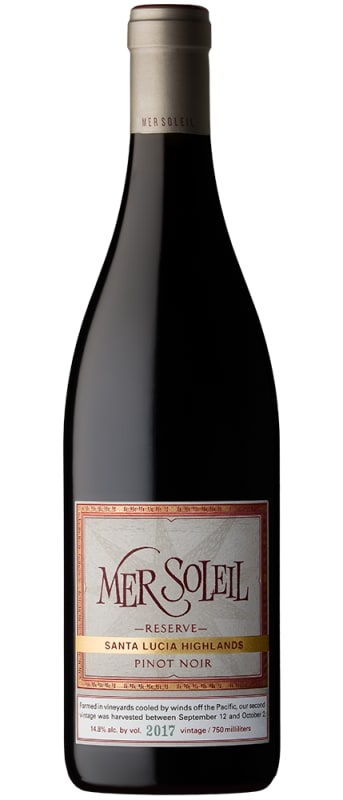 Mer Soleil Reserve Pinot Noir 2017 750 ML