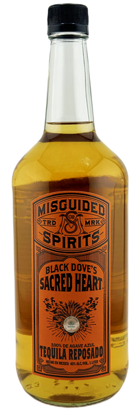 Misguided Black Dove's Sacred Heart Reposado Tequila 1 L