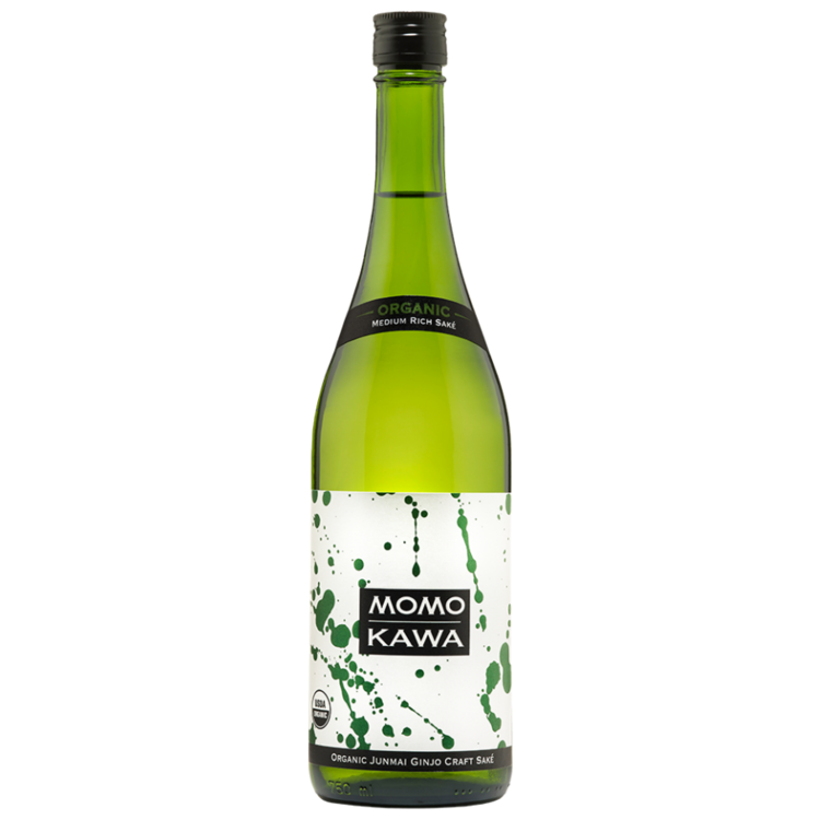 Momokawa Junmai Ginjo Sake 750 ML