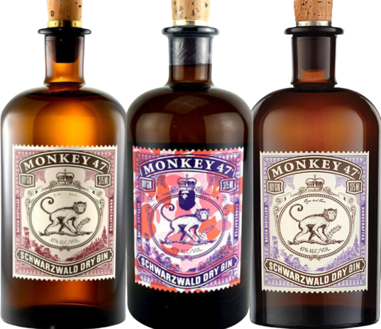Monkey 47 Dry Gin Combo 375 ML (3 Bottles)