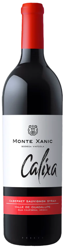 Monte Xanic Calixa Cabernet Syrah 2021 wine bottle, 750 ml.