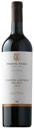 Bottle of Monte Xanic Edición Especial Malbec 2020, a premium Mexican red wine with rich color and stylish label, perfect for pairing or collecting.