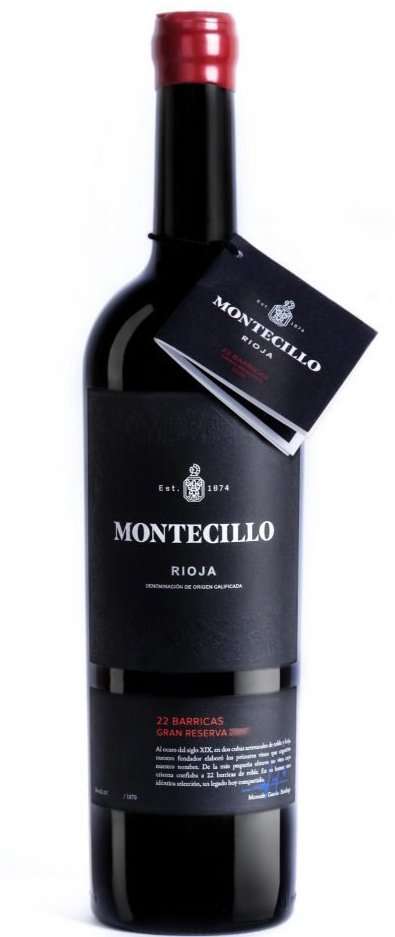 Montecillo Rioja 22 Barricas 2011 750 ML premium Spanish red wine bottle