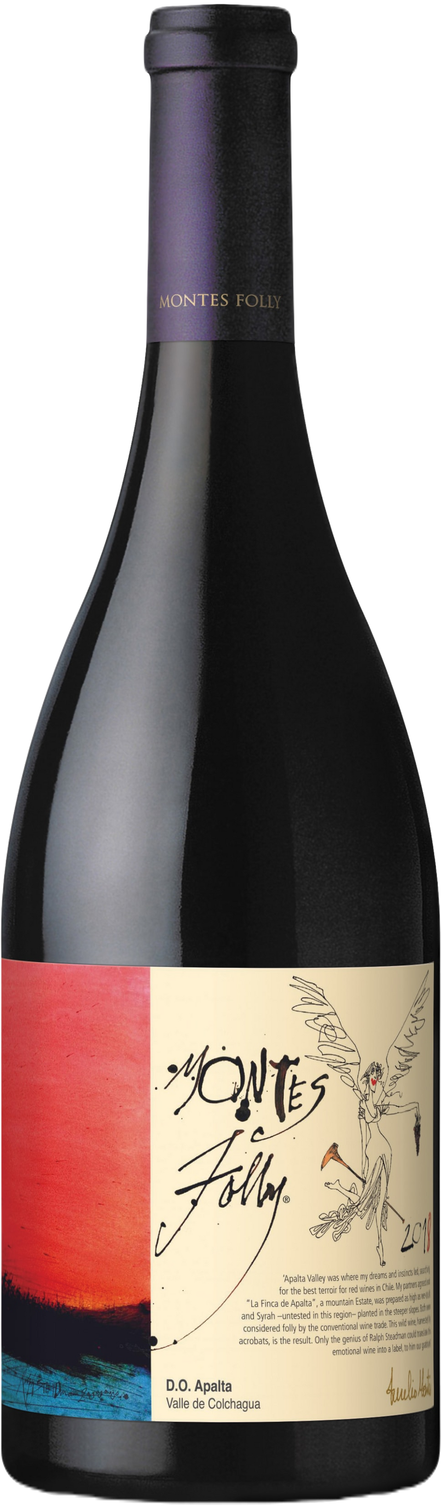 Montes Wines Icon Series Montes Folly Valle del Colchagua 2018 750 ML