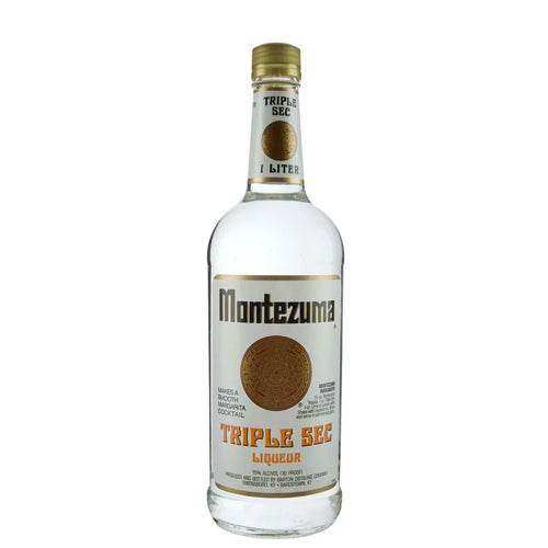 Montezuma Triple Sec 1L bottle orange-flavored citrus liqueur for cocktails