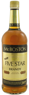 Mr. Boston Five Star Brandy 1 L