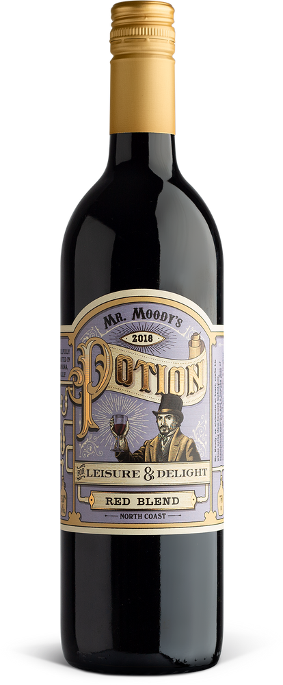 Mr. Moody's Potion Red Blend North Coast 750ML – Bold and Rich Red Wine