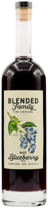 Blended Family Liqueurs No.22 Blueberry Liqueur 750 ML