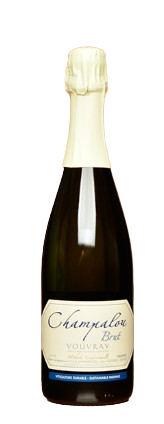 Domaine Champalou Vouvray Petillant Brut 750 ML sparkling wine bottle