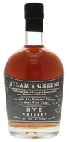 Milam & Greene Straight Rye Whiskey Finished In Port Wine Casks 750 ML