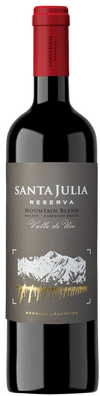 Santa Julia Reserva Malbec Cabernet Franc Mountain Blend Valle de Uco 2020 750 ML