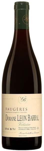 Domaine Leon Barral Faugeres Valiniere 2020 750 ML French red wine bottle