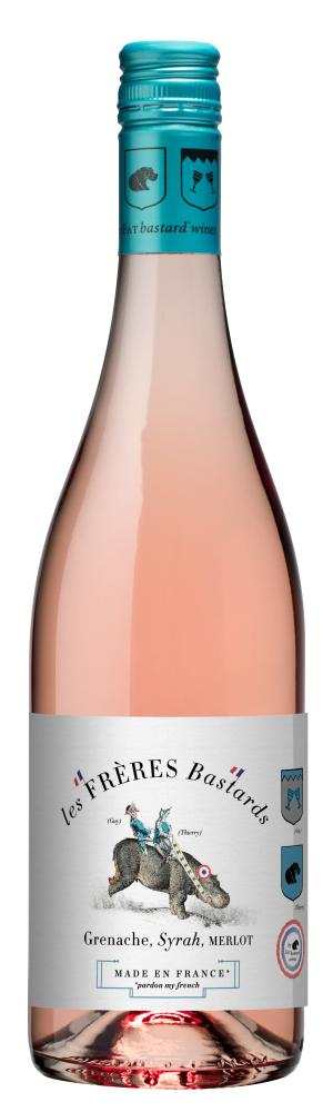 Fat Bastard Les Freres Bastards Rose 2023 750 ML French rose wine bottle