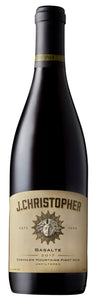 J. Christopher Pinot Noir Basalte Unfiltered Chehalem Mountains 2017 750 ML