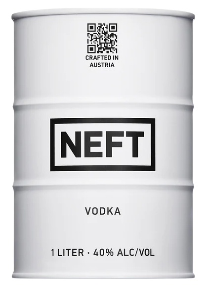 Neft Vodka White Barrel Vodka 1 L