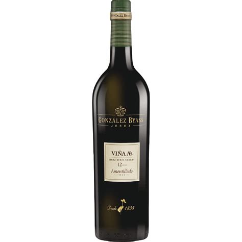 Gonzalez Byass Vina AB Amontillado Sherry 750 ML
