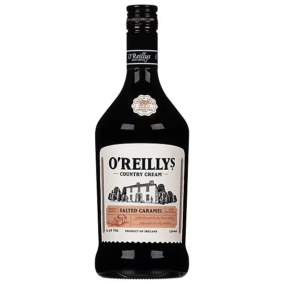 O'reillys Salted Caramel Irish Cream Wine 750 ML