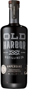 Old Harbor Ampersand Cold Pressed Coffee Liqueur 750 ML bottle with bold coffee and premium spirits