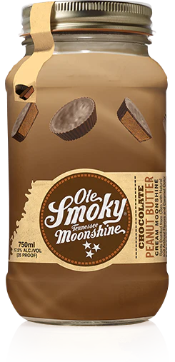 Ole Smoky Chocolate Peanut Butter Cream Moonshine 750 ML