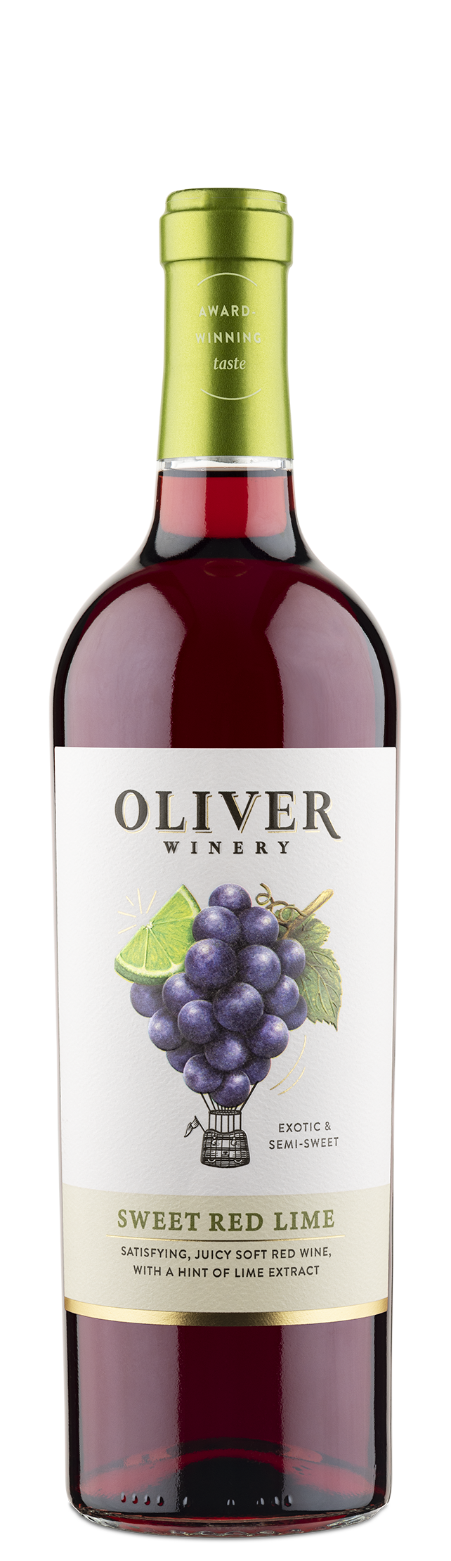 Oliver Winery And Vineyards Sweet Red Lime 750 ML