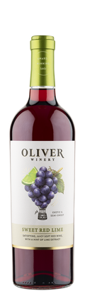 Oliver Winery And Vineyards Sweet Red Lime 750 ML