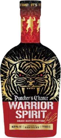 Puncher's Chance Straight Bourbon Warrior Spirit Bruce Buffer Edition 90 750 ML