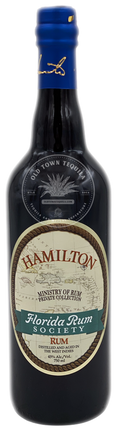 Hamilton Ministry of Rum Florida Rum Society Private Selection Rum 750 ML