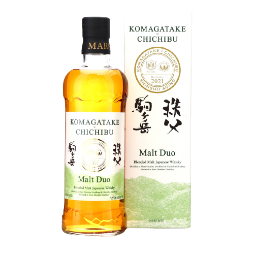 Komagatake Chichibu  Collaboration Malt Duo Japanese Whiskey 750 ML