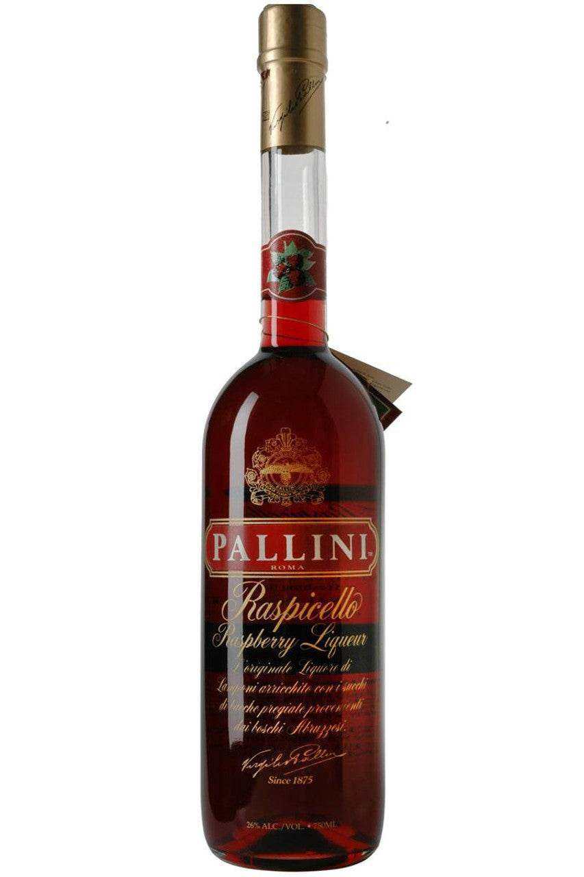 Pallini Raspicello Raspberry Liqueur 750ml bottle with rich raspberry flavor and smooth texture