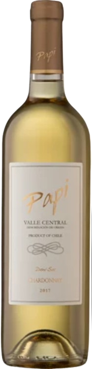 Papi Chardonnay Demi-Sec Valle Central 750 ML
