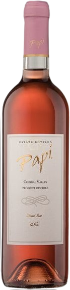 Papi Demi-Sec Esate Bottled Rose Central Valley 750 ML