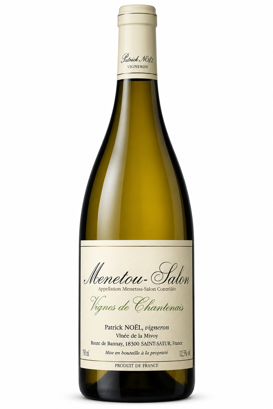 Patrick Noel Menetou Salon Blanc Vignes De Chantenais 2021 750 ML