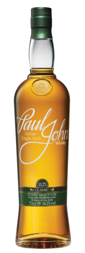 Paul John Classic Select Cask Indian Single Malt Whisky 110.4 Proof 750 ML