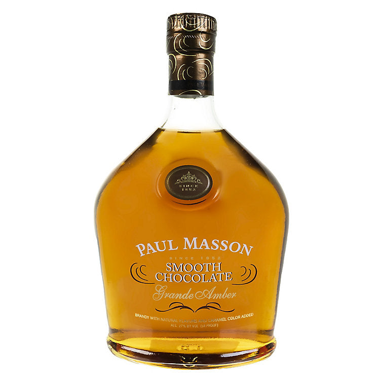 Paul Masson Smooth Chocolate Flavored Brandy Grande Amber 54 750 ML