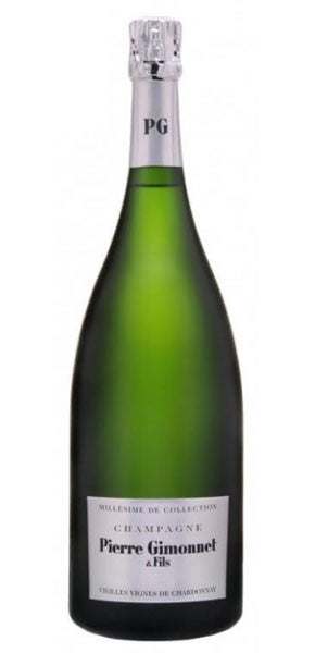 Pierre Gimonnet Champagne Brut Millesime De Collection Vieilles Vignes 2009 1.5 L bottle with vintage label