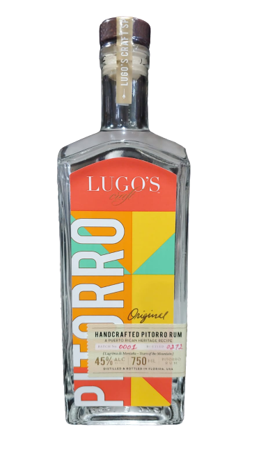 Lugo's Craft Handcrafted Pitorro Rum 750 ML