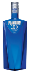 Platinum 10X Vodka 1.75 L blue bottle ultra-smooth distilled 10 times premium vodka