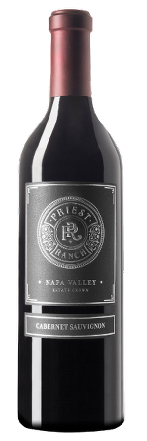 Priest Ranch Cabernet Sauvignon Napa Valley 2019 750 ML bottle – bold Napa Cabernet with dark fruit, oak spice, and a smooth, full-bodied finish.