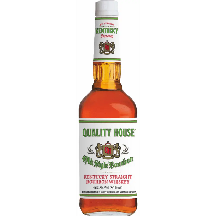 Quality House Bourbon White Label 80 Proof 1 L