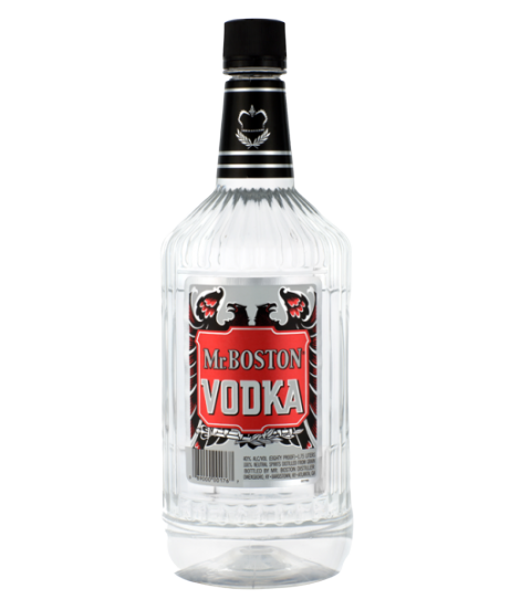 Bottle of Mr. Boston Vodka 750ML