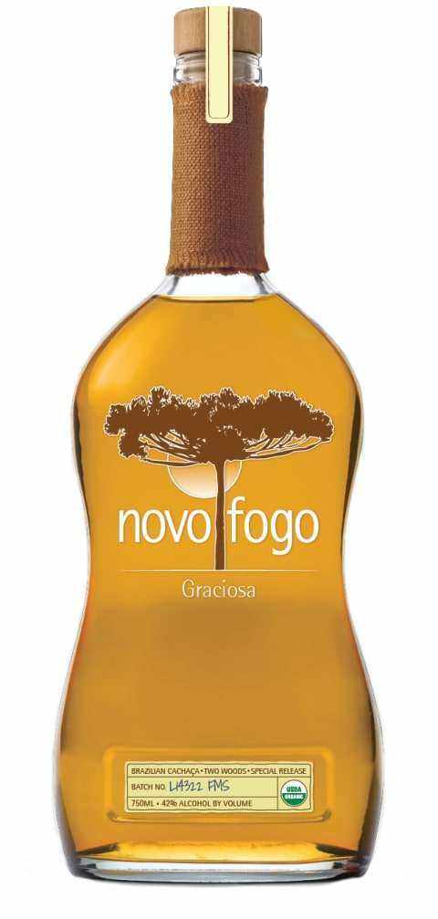 Novo Fogo Graciosa Cachaca 84 Proof 750 ML