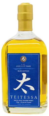 Teitessa 15 Years Old Grain Japanese Whiskey Blue Edition 750 ML